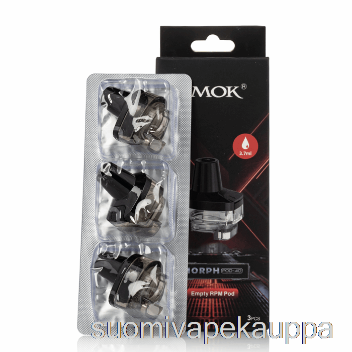 Vape Box Smok Morph Pod-40 Vaihtokapselit [rpm] 3,7 Ml Morph Pod-40 Pods